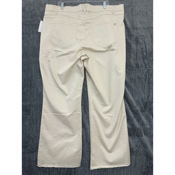 NWT Democracy Off White Denim Jeans 22W Ab Solution - Picture 2 of 11